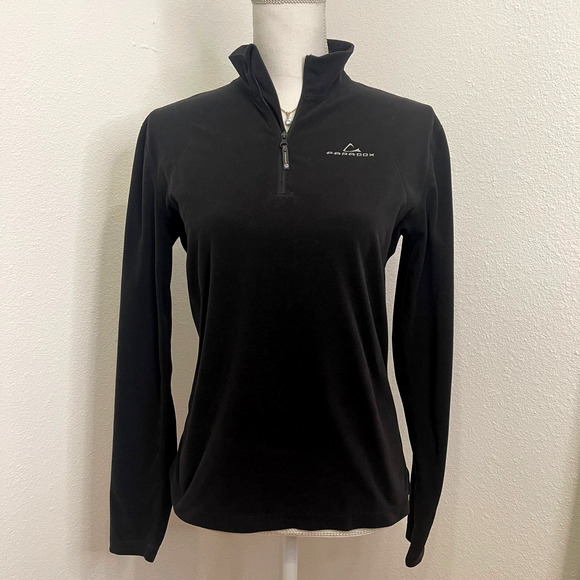 Paradox Tops - Ladies PARADOX 1/4 Zip High Neck Long Sleeve Fleece